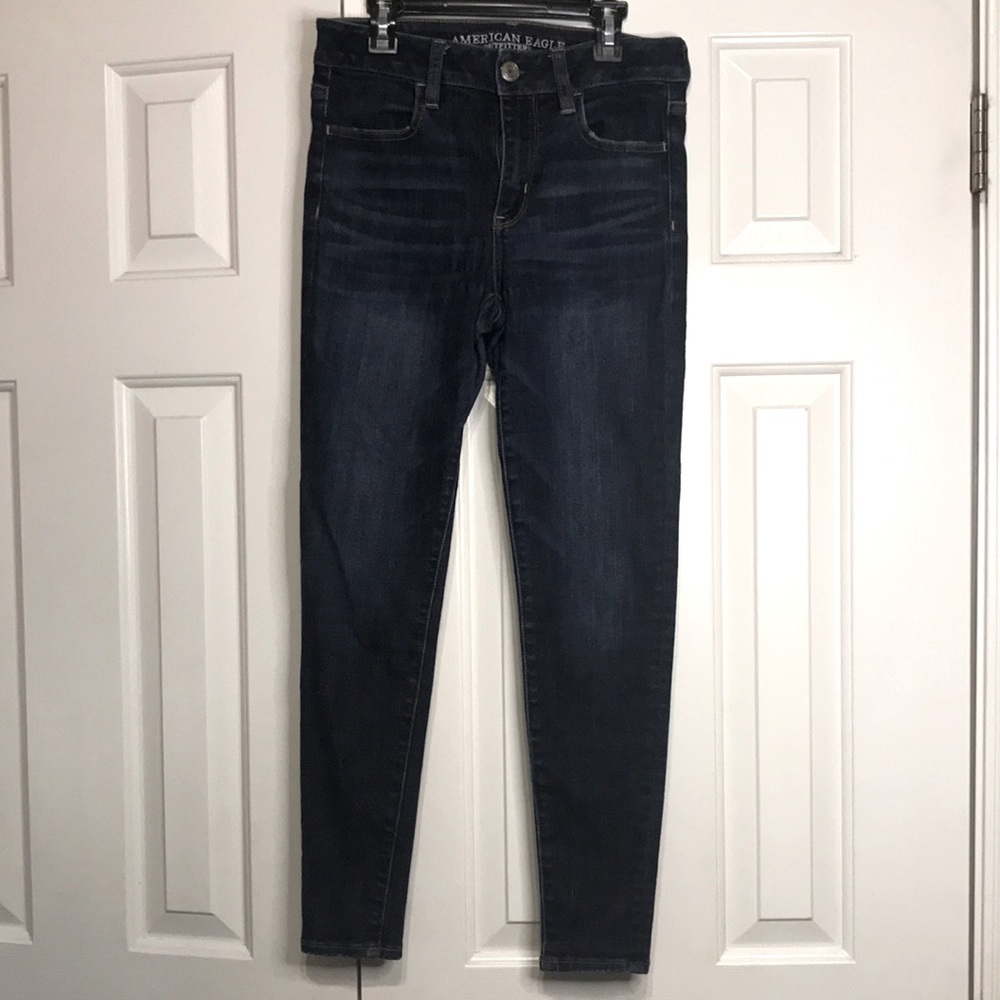 American Eagle Midnight Blue Skinny Jean - Picture 1 of 4